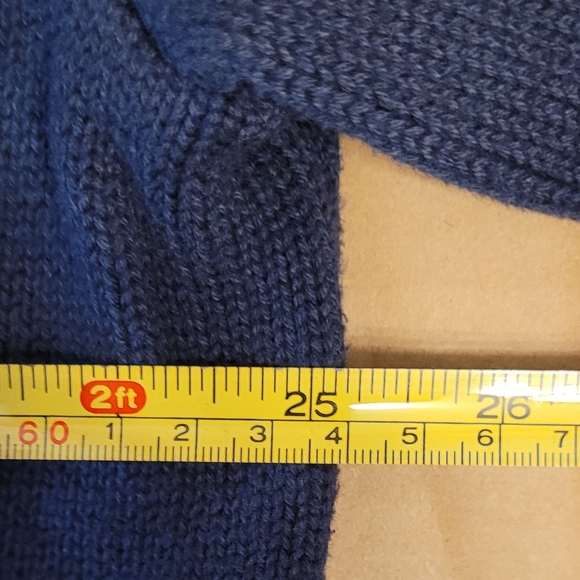 Mens Gift, Warm and Cozy Nautica Men's Navy Sweater Sz. XL - Picture 8 of 8